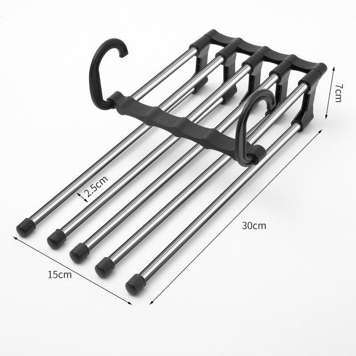 5 in 1 Folding magic clothes hanger