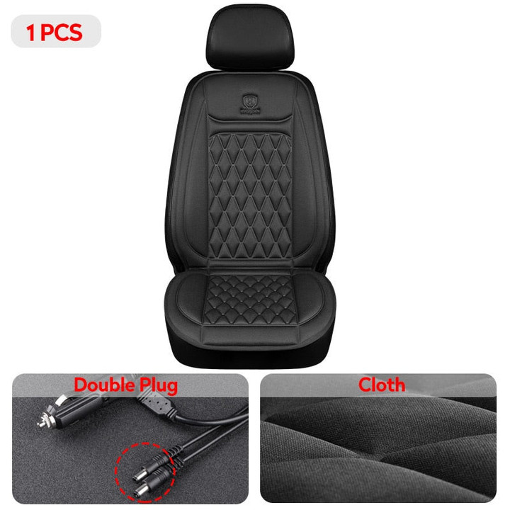 Heated Car Seat Cover 12-24V Universal Car