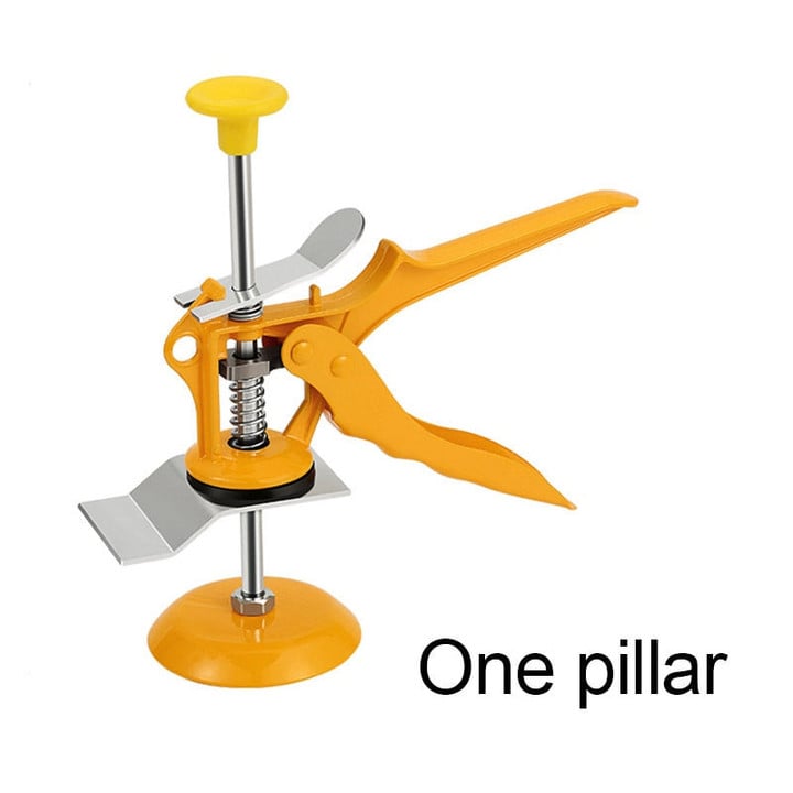 Tile leveling construction tool