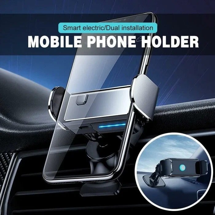 Induction mobile phone holder