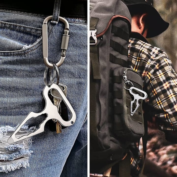 (HOT SALE-49% OFF) Outdoor Multifunctional Keychain