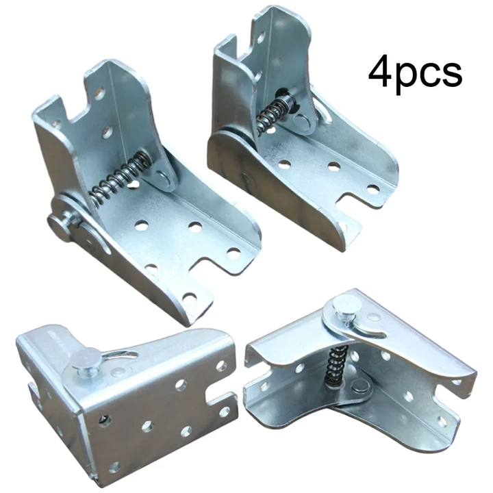 4pcs 90 degree self-locking folding hinge