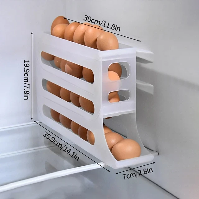 4-tier Automatic Scrolling Egg Rack