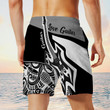 Electric Guitar Board Shorts, Guitar Shorts, Men's Swim Shorts