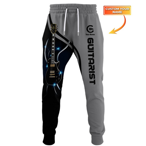 Guitar Pants Custom Guitarist Sweatpants Guitar Electric Jogger