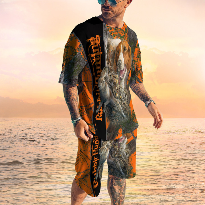 Rabit Hunting Combo Tshirt And Boardshorts