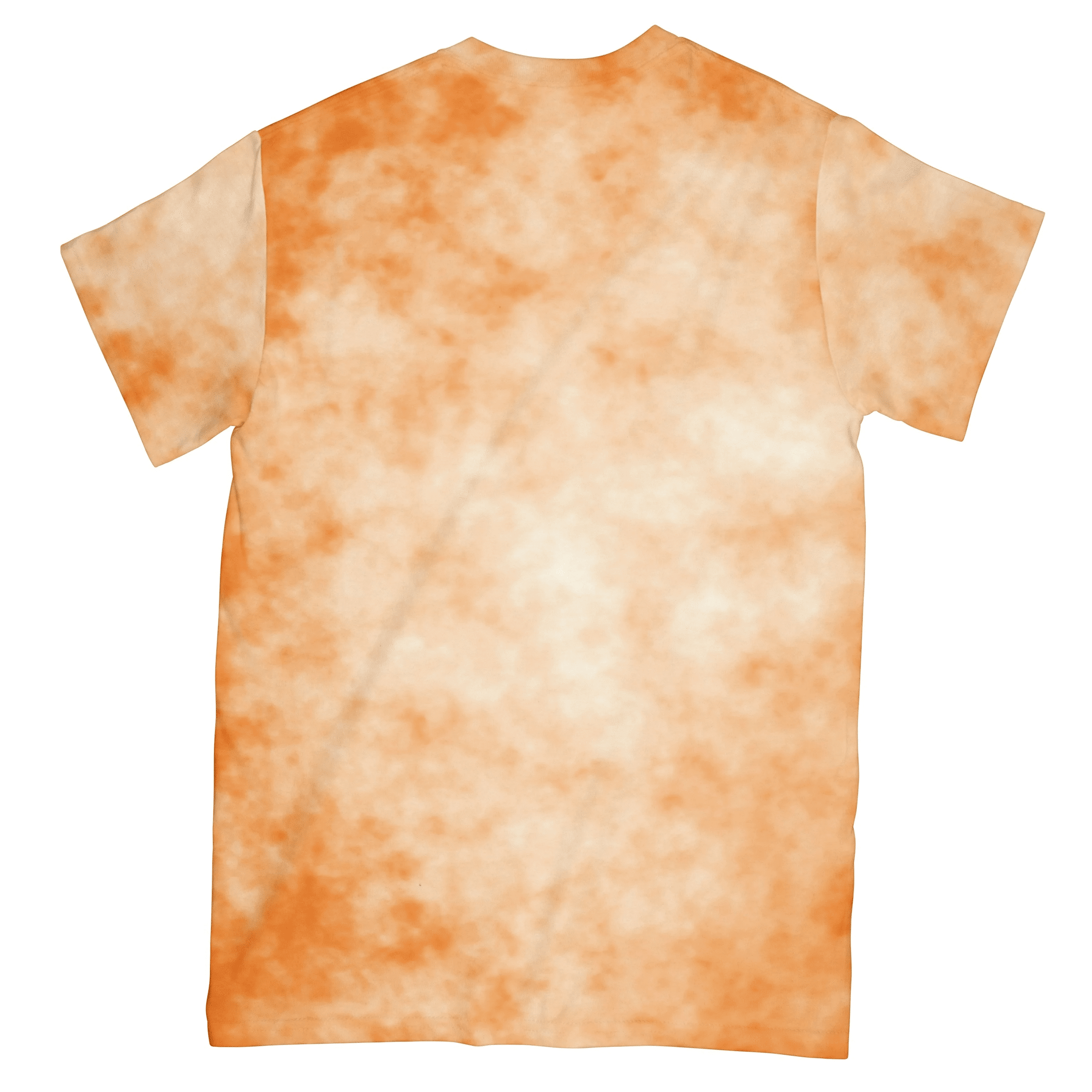 Love Peace Hallowine All Over Print T shirt, Tie Dye Orange Halloween T shirt, Hippie Halloween Shirt 3D AOP