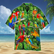Vintage Parrots Hawaiian Shirt For Men & Women | WT1722