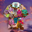 Ice Cream Zombie Halloween Hawaiian Shirt For Men & Women | WT1256