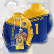 NBA Golden State Warriors Damion Lee Pullover Hoodie AOP Shirt