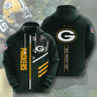 NFL Green Bay Packers Go Back Go Pullover Hoodie AOP Shirt