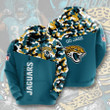 NFL Jacksonville Jaguars Teal Gold Camo Pullover Hoodie AOP Shirt