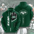NFL New York Jets Go Jets Pullover Hoodie AOP Shirt