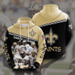 NFL New Orleans Saints Legends Pullover Hoodie AOP Shirt