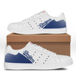 MLB Los Angeles Dodgers White Blue Stan Smith Shoes