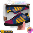NBA Cleveland Cavaliers Navy Blue Gold Stan Smith Shoes