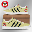Brentford FC Yellow Black Stan Smith Shoes