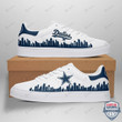 NFL Dallas Cowboys White Blue City Stan Smith Shoes