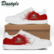 NFL San Francisco 49ers White Red Stan Smith Shoes