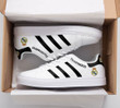 Real Madrid White Black Stripes Stan Smith Shoes