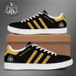 Newcastle United FC Black Gold Stan Smith Shoes