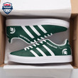 NCAA Michigan State Spartans Green Stan Smith Shoes