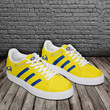 NFL Los Angeles Rams Yellow Blue Stan Smith Shoes