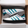 NBA Charlotte Hornets White Teal Stan Smith Shoes