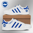 Brighton &amp; Hove Albion FC White Blue Stan Smith Shoes V2
