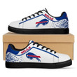 NFL Buffalo Bills White Blue Stan Smith Shoes