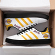 NBA Los Angeles Lakers White Gold Stan Smith Shoes