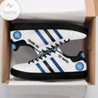SSC Napoli White Blue Black Stripes Stan Smith Shoes