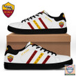 AS Roma White Red Yellow Stripes Stan Smith Shoes