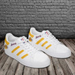 NBA Los Angeles Lakers White Gold Stan Smith Shoes
