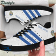 Leeds United White Blue Stan Smith Shoes
