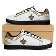 NFL New Orleans Saints White Golden Stan Smith Shoes V2