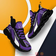 NCAA Northwestern Wildcats Clunky Max Soul Shoes