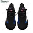 NBA Detroit Pistons Black Blue Max Soul Shoes