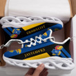 NCAA Kansas Jayhawks Blue Black Max Soul Shoes