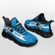 NFL Carolina Panthers Snoopy Blue Max Soul Shoes