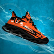 NFL Cincinnati Bengals Orange Black Max Soul Shoes V2
