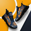 NCAA Auburn Tigers Blue Orange Max Soul Shoes V2