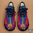 FC Barcelona Red Blue Logo In Sneaker Max Soul Shoes