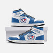 Air JD Hightop Shoes MLB Toronto Blue Jays Air Jordan 1 High Sneakers V3