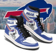Air JD Hightop Shoes NFL Buffalo Bills Blue White Helmet Air Jordan 1 High Sneakers