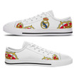 Real Madrid White Edition Low Top Shoes