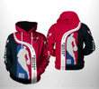 NBA Chicago Bulls Red Black Pullover Hoodie V2 AOP Shirt ath-hd-0607