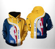 NBA Utah Jazz Yellow Navy Pullover Hoodie AOP Shirt ath-hd-0607