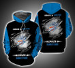 NBA Oklahoma City Thunder Blue Black Scratch For Fans Pullover Hoodie AOP Shirt ath-hd-0607