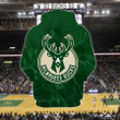 NBA Milwaukee Bucks Green All The Stars Pullover Hoodie V3 AOP Shirt ath-hd-0607